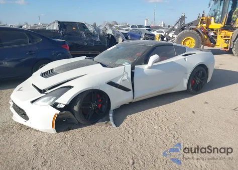 2014 Chevrolet Corvette Stingray Z51 из США, поврежденный, VIN 1G1YM2D70E5105490